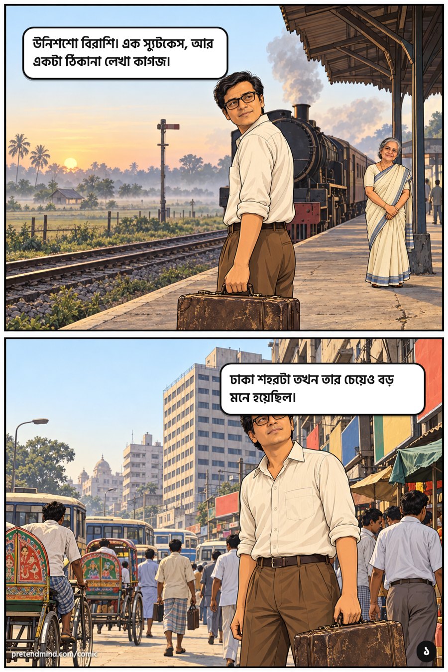 দুটো স্যুটকেস, একটা শহর — পাতা ১